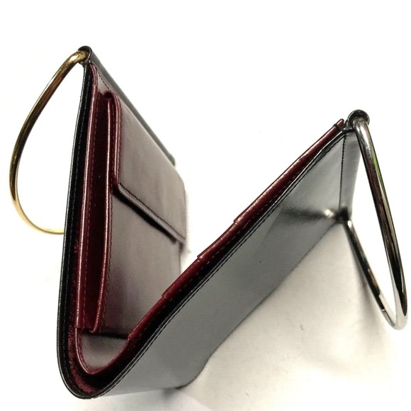 Cartier Trinity wallet…SUPER RARE with one gold and one silver handle - Picture 6 of 14